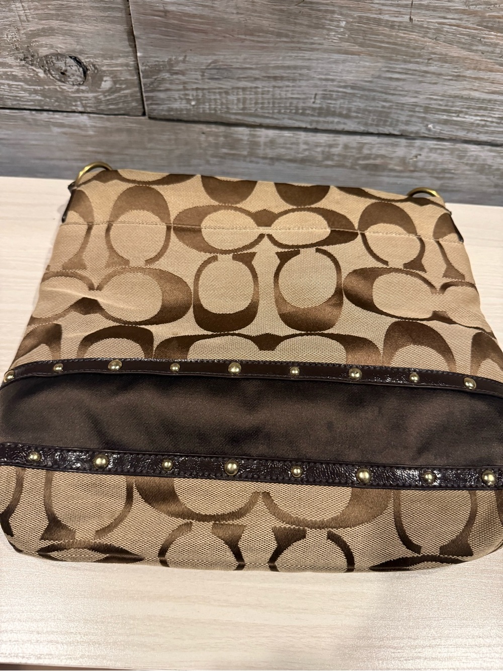Coach signature purse - Picture 6 of 9